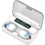 TWS Earphones - Manufacturer F9 In-Ear HiFi 9D Wireless Charging Waterproof LED