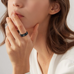 Smart Ring - Manufacturer Fitness Wellness Heart Rate Sleep Magnetic Charging Case