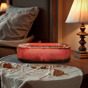 Aroma Diffuser - Manufacturer New Rainbow Fire Flame USB Humidifier Remote Essential