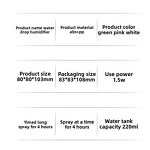 Humidifier - Manufacturer Silent Cool Mist Mood Night Light Large Auto Shut-Off