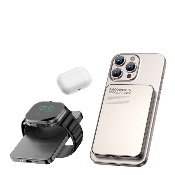 Power Bank - Manufacturer 15W 20W Ultra-Thin Aluminum Magnetic Type-C 3A OEM