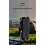 Bluetooth Speaker - Manufacturer TG117 10W Stereo Bass BT5.3 FM TF Cylinder