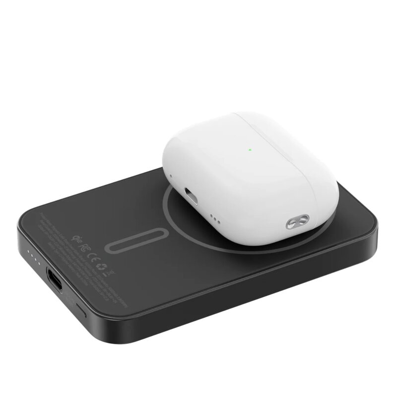 Power Bank - Manufacturer 5000mAh Magnetic 20W Type-C LED Display Slim