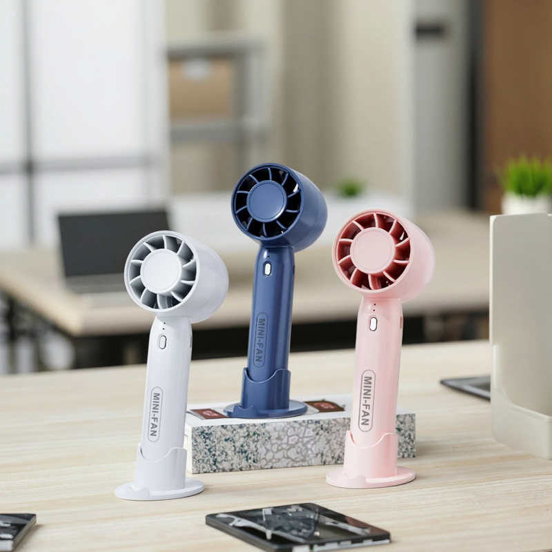 USB Fan - Manufacturer Portable Desk Phone Stand USB Strong Wind Quiet Dorm