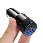 Car Charger - Manufacturer 20W Quick Charge 3.0 2-Port USB Box Packing Phone