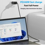 USB Cable - Manufacturer Thunderbolt 4 0.3-1M 40Gbps 8K 240W GPU SSD Metal