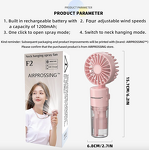 USB Fan - Manufacturer Portable Desk Phone Stand USB Strong Wind Quiet Office