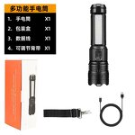 Laser Flashlight - Manufacturer USB-C 30W Zoomable Red/Blue Warning ABS Outdoor