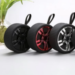 Bluetooth Speaker - Manufacturer Portable Tire Shape Plastic LED Deep Bass Outdoor
