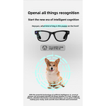 Smart Glasses - Manufacturer Bluetooth Hidden HD Camera Open-Ear Hands-Free