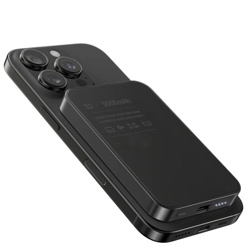 Power Bank - Manufacturer 5000mAh Magnetic Wireless 20W Type-C Port