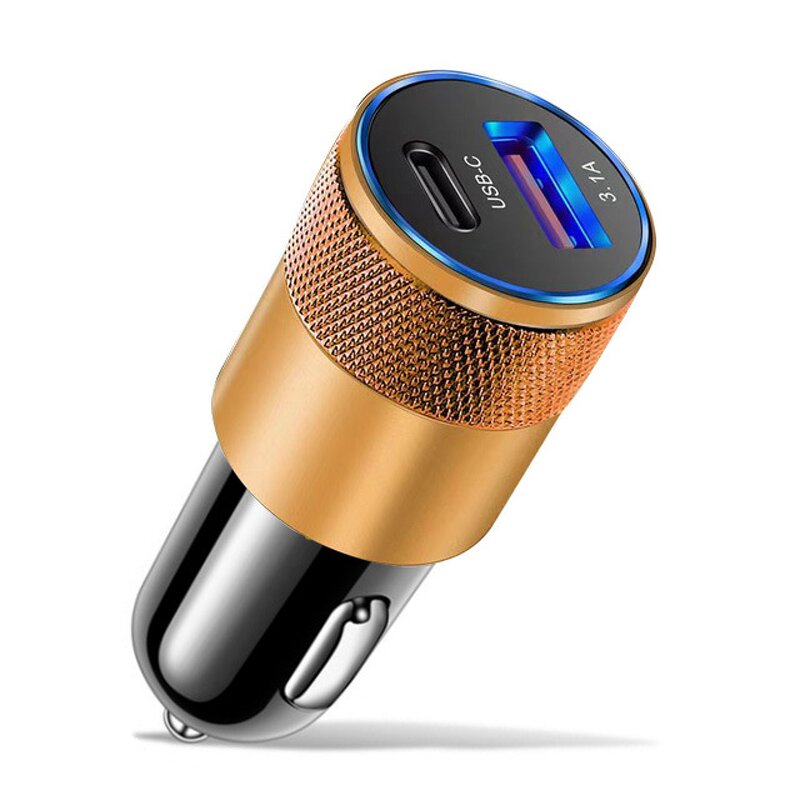 Car Charger - Manufacturer 20W Quick Charge 3.0 USB Ports Fast Charging Phone