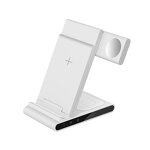 Wireless Charger - Manufacturer 3-in-1 Foldable QC3.0 15W Type-C Phone Watch Earphone