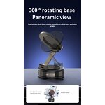 Phone Holder - Manufacturer Magnetic Auto-Lock Vacuum Zinc Alloy Car Airplane Desk