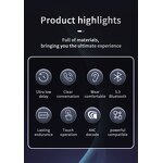 TWS Earphones - Manufacturer A8 Wireless LED Deep Bass HIFI Music Workouts