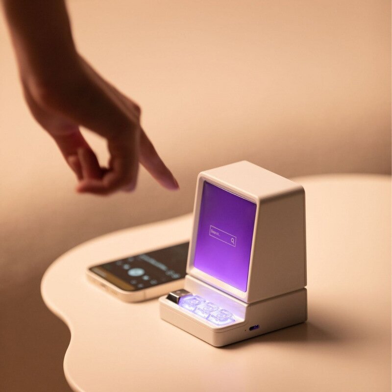 Bluetooth Speaker - Manufacturer New Classic LED Desktop Subwoofer Bluetooth Smart