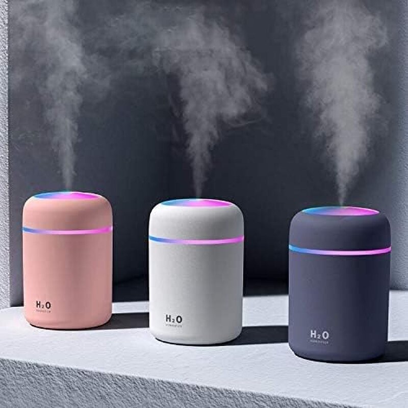Humidifier - Manufacturer 300ml USB LED Night Light Auto-Shut-Off Super Quiet