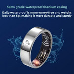 Smart Ring - Manufacturer Health Real-Time Heart Rate Sleep Activity Portable Charger