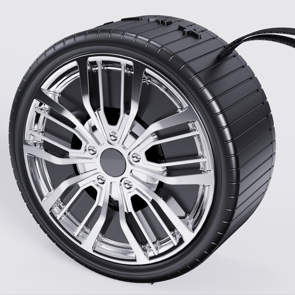 Bluetooth Speaker - Manufacturer Portable Tire Shape LED Deep Bass Outdoor Bluetooth