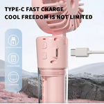 USB Fan - Manufacturer Portable Desk Phone Stand USB Strong Wind Quiet Dorm