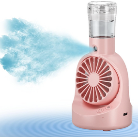 Misting Fan - Manufacturer Rechargeable 4 Speed Foldable Spray Water Outdoor Travel