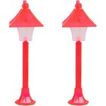 Miniature Lamp - Manufacturer 1/12 Scale Street Lamp Dollhouse Landscape Decoration