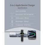 Wireless Charger - Manufacturer 3-in-1 Foldable Magnetic 5-15W Phones Watches Charger