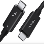 USB Cable - Manufacturer Thunderbolt 4 4.9FT 40Gbps 240W 8K iPhone 16/15 Metal