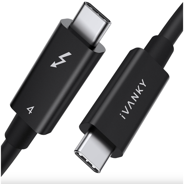 USB Cable - Manufacturer Thunderbolt 4 4.9FT 40Gbps 240W 8K iPhone 16/15 Metal