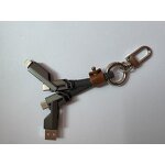 Charging Cable - Manufacturer 3-in-1 3A Fast PVC Jacket Key Chain Mobile Power