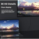 USB Cable - Manufacturer Thunderbolt 4 0.3-1M 40Gbps 8K 240W GPU SSD Metal