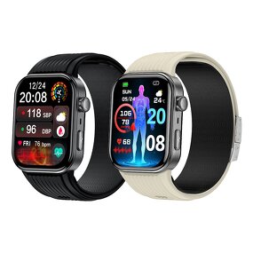 Smart Watch Manufacturer - Air Pump Airbag 1.95" AMOLED ECG SpO2