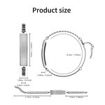 Smart Bracelet Manufacturer - B6 Screenless Health Monitor Stainless Steel