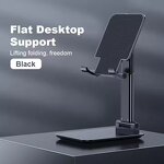 Desk Phone Holder - Manufacturer Adjustable Thick Case Friendly Custom Logo Plastic