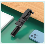 Selfie Stick - Manufacturer R1S with Light Anti-shake Foldable 360 Remote Control