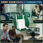 WiFi Repeater - Manufacturer 2.4GHz Signal Booster Network Amplifier Range Extender