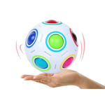 Sensory Cube - Manufacturer Rainbow Football 12 Holes Early Educational Stress Relief