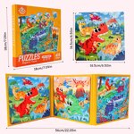 Puzzle Book - Manufacturer 3 in 1 Toddler Travel Cartoon Educational Jigsaw Toy