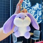 Plush Keychain - Manufacturer Rabbit Cartoon Doll Couple Schoolbag Kawaii Charm