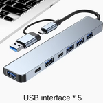USB C Hub - Manufacturer 7 in 1 PD Charging Aluminum USB3.0 Docking Station