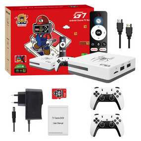 Game Console - Manufacturer G7 3D 4K Dual Wireless Retro Android Game TVBOX