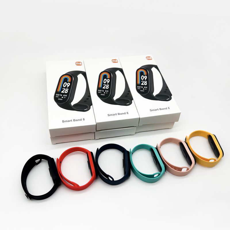 Smart Bracelet - Manufacturer M8 Fitness Activity Tracker Mi Band M6 M7 New 2026