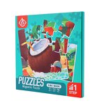 Puzzle Book - Manufacturer 3 in 1 Toddler Travel Cartoon Educational Jigsaw Toy