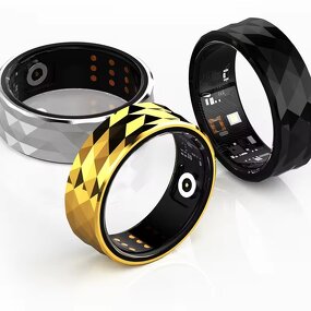 Smart Ring - Manufacturer LuckRing R12 IP68 Heart Rate Oxygen Pedometer R12M