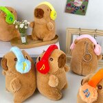 Plush Keychain - Manufacturer Capybara Earphones Music Doll Couple Bag Pendant