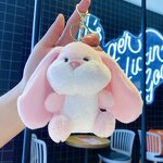 Plush Pendant - Manufacturer Furry Rabbit Kawaii Monster Keychain Birthday Gift