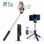 Selfie Stick - Manufacturer R1s 2025 Tripod BT Wireless Remote Control Portable