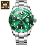 Quartz Watch - Manufacturer Olevs 5885 Sport Waterproof Classic Stainless Steel Men