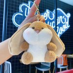 Plush Keychain - Manufacturer Bunny Rabbit Anime Bag Car Pendant Wholesale Soft Toy