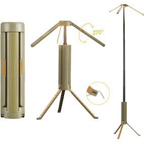 Camping Light - Manufacturer 15600mAh Telescopic ABS Waterproof Cordless Flashlight Tent